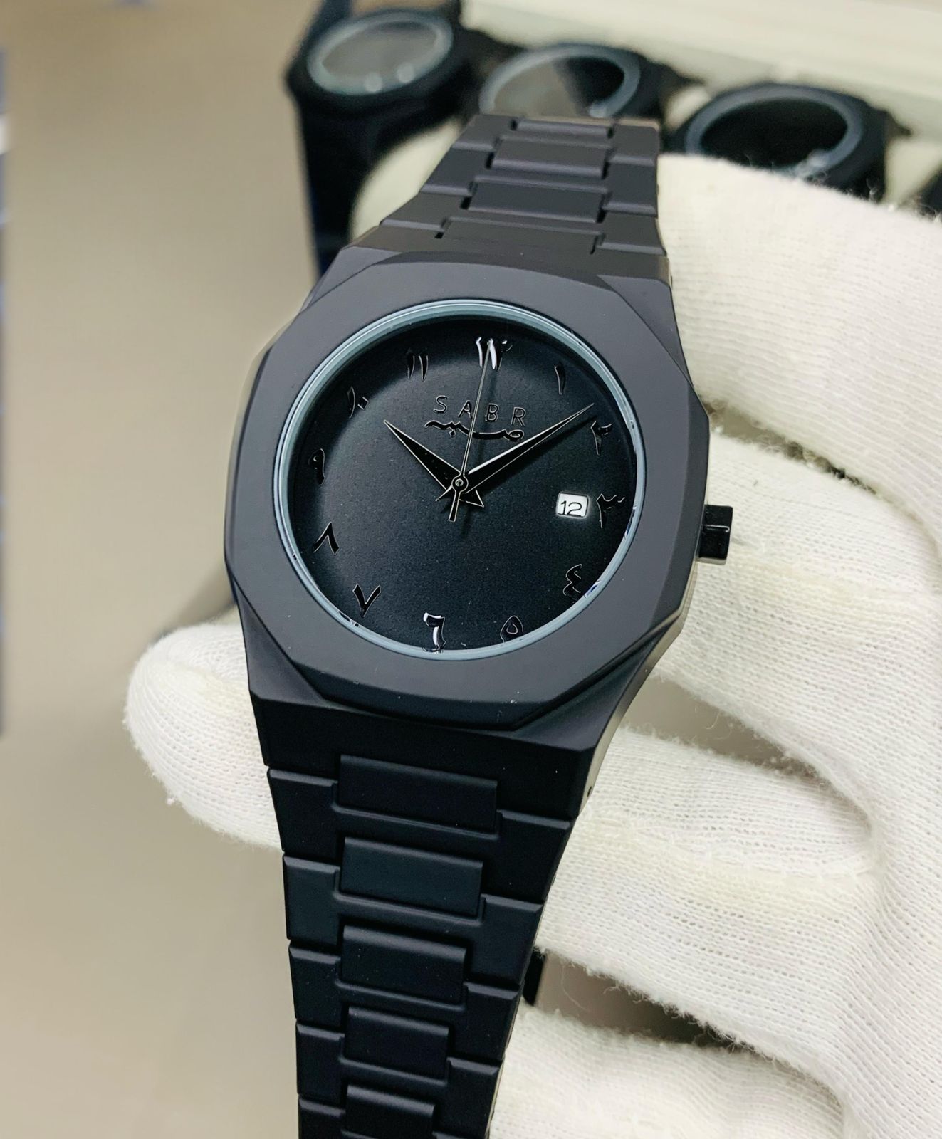 MOST DEMANDING MODEL NEW ARTICLE AURA MODEL SABR WATCH FULL BLACK