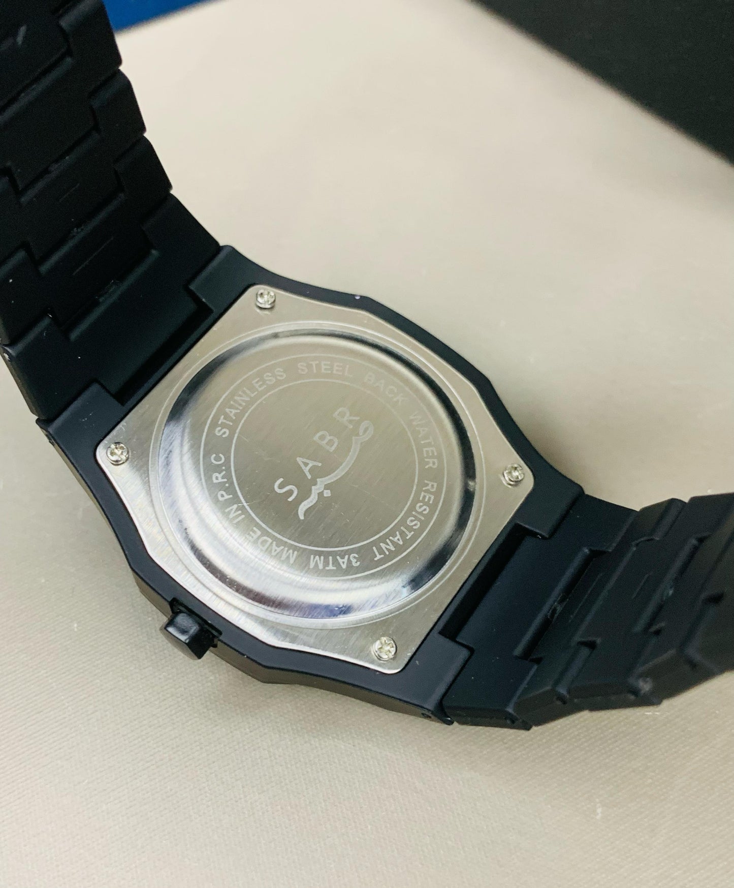 MOST DEMANDING MODEL NEW ARTICLE AURA MODEL SABR WATCH FULL BLACK