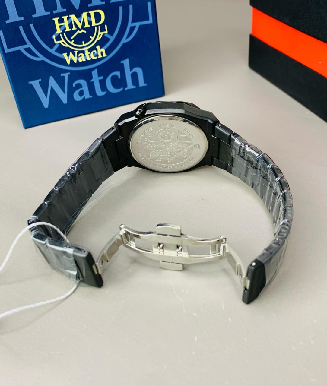 ORIGINAL CHAXIGO BRAND MIX MODELS STAINLESS STEEL CHAIN DATE WORKING BUTTERFLY MASTER LOCK