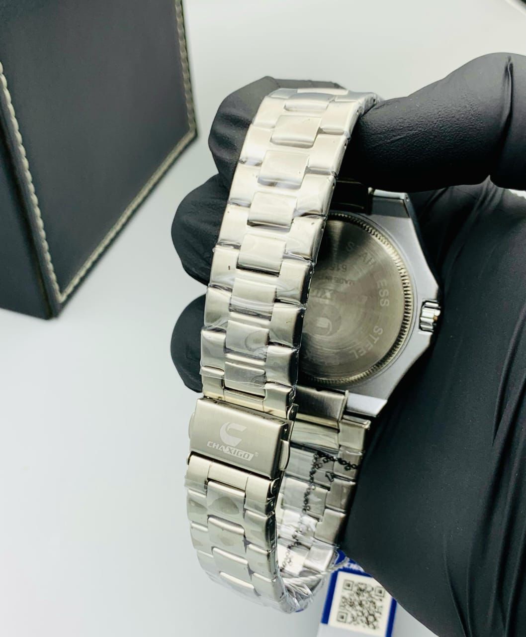 ORIGINAL CHAXIGO BRAND STAINLESS STEEL CHAIN DATE WORKING