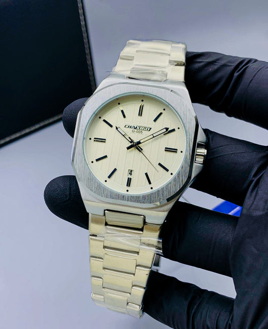 ORIGINAL CHAXIGO BRAND STAINLESS STEEL CHAIN DATE WORKING
