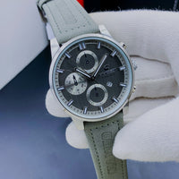 NEW ARTICLE   CHAXIGO MEN'S WATCH  CHINA ASSEMBLED  WATER RESISTANCE  LEATHER STRAP  DATE WORKING  ATTRACTIVE LOOK