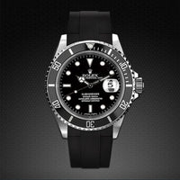 Yacht Master ROLEX men's watch Rubber strap With Heavy Master lock