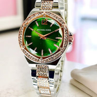 MICHAEL KORS  WOMEN'S CHAIN WATCH  STONE CASE