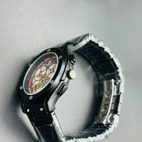 HUBLOT SKELETON GENTS COLLECTION METALLIC CASE WITH DATE