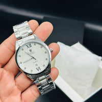 ROLEX WATCH NEW ARRIVALS ATTRACTIVE COLORS DATE WORKING STAINLESS STEEL CHAIN