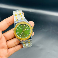 UNIVERSE POINT MEN'S CHAIN WATCH DATE WORKING SHARP ROUND DIAL