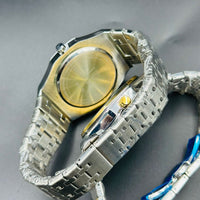 UNIVERSE POINT MEN'S CHAIN WATCH DATE WORKING SHARP ROUND DIAL