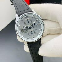 NEW ARTICLE   CHAXIGO MEN'S WATCH  CHINA ASSEMBLED  WATER RESISTANCE  LEATHER STRAP  DATE WORKING  ATTRACTIVE LOOK