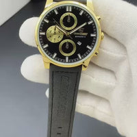 NEW ARTICLE   CHAXIGO MEN'S WATCH  CHINA ASSEMBLED  WATER RESISTANCE  LEATHER STRAP  DATE WORKING  ATTRACTIVE LOOK